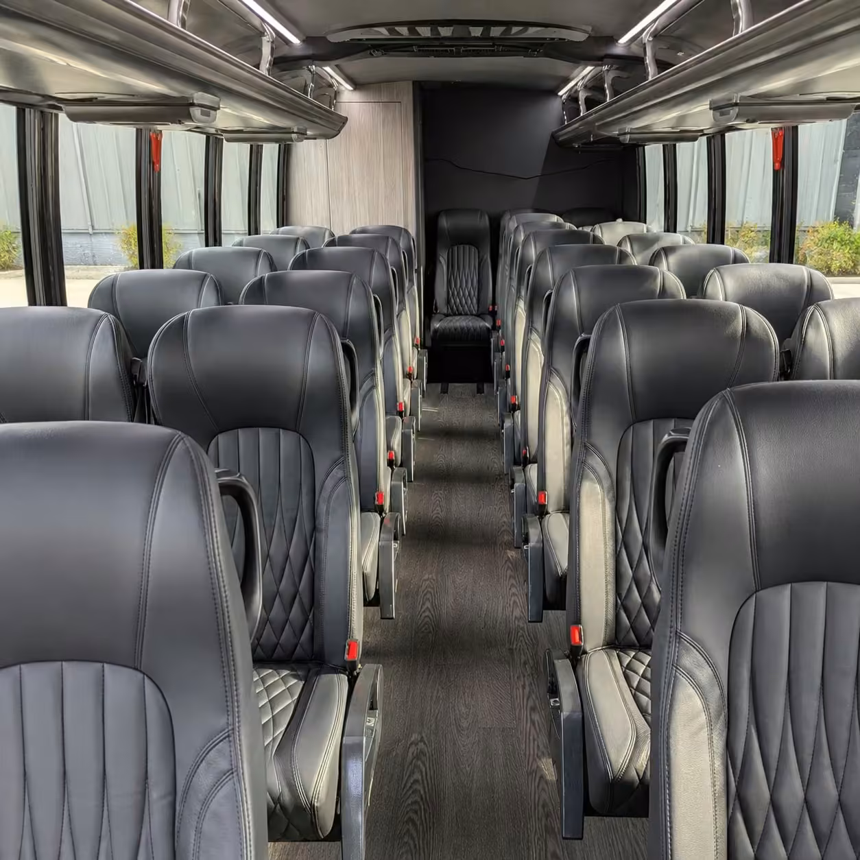 35 passenger minibus inside