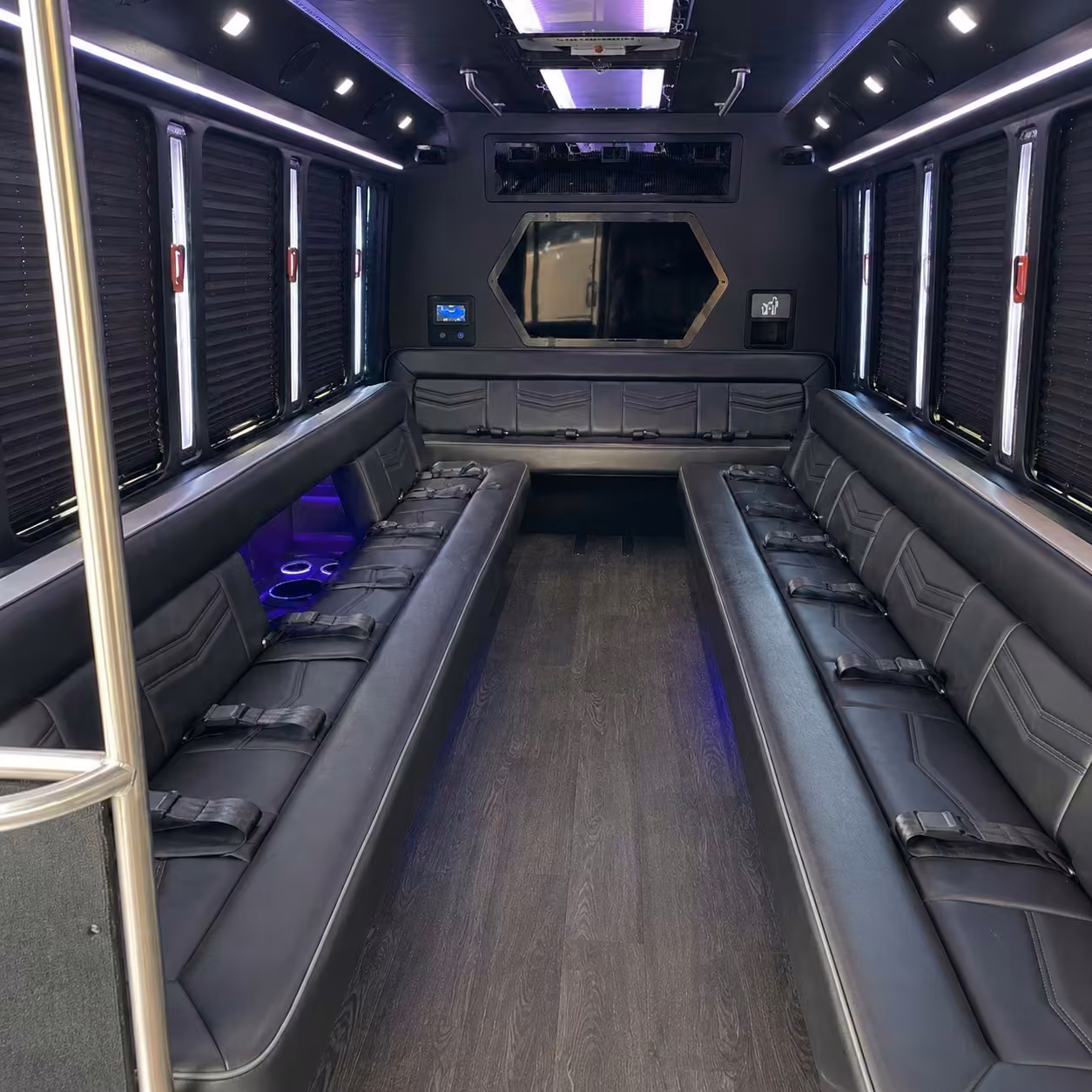 party bus interior