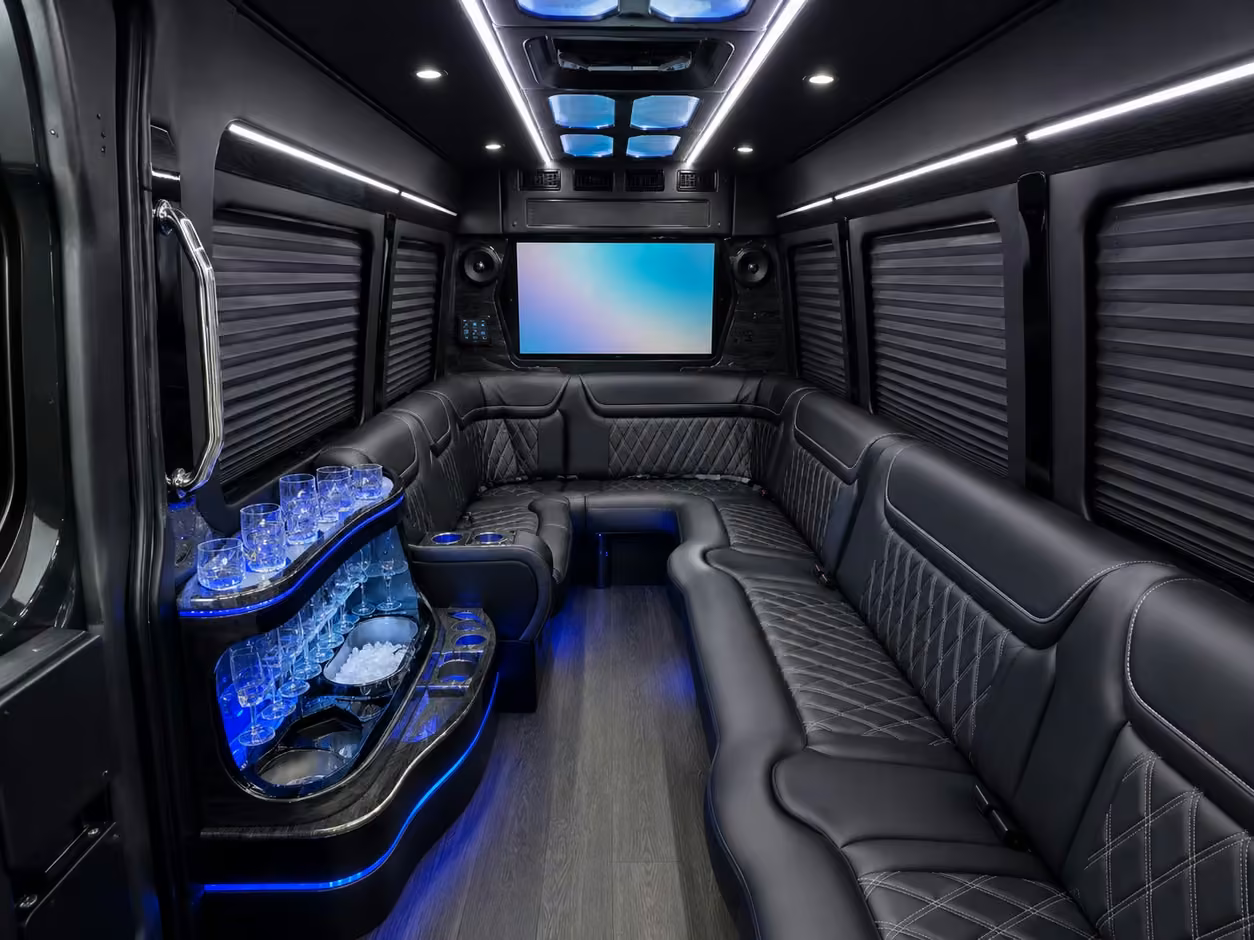 sprinter limo interior