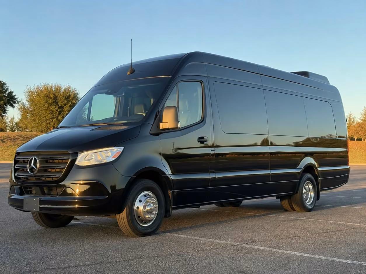 sprinter van rental with driver